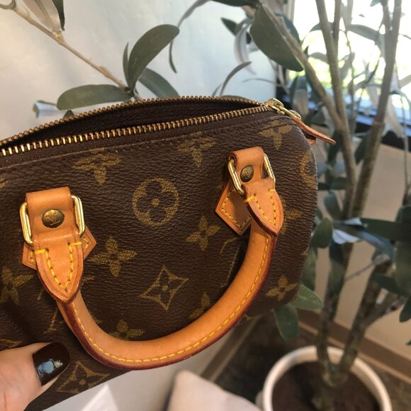 Louis Vuitton (LV) NANO Speedy Monogram Mini Bag-w COA - Picture 8 of 14
